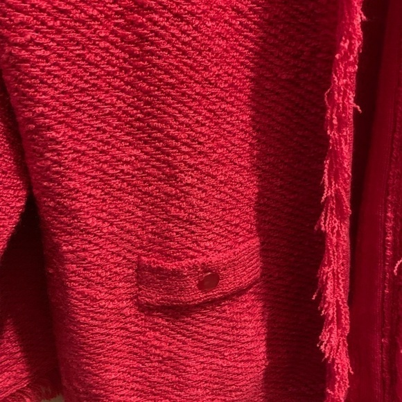 Kim Rogers hot pink open cardigan size medium NWT - Picture 4 of 5